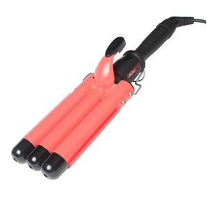 Barber Shop Equipment Magic Tec Triple Tong Hair Curling Iron Wand Hair Curlers