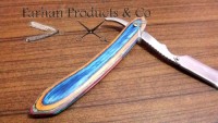 Blue wood Barber Razor/ Wood Handle Barber Razor