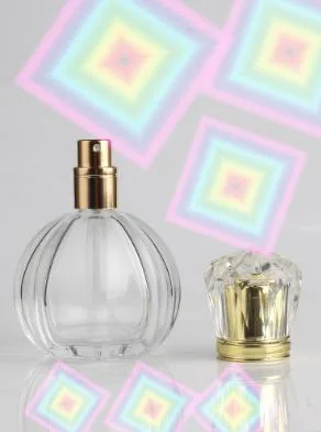 Custom Glass Perfume Bottles 100ml with Cap