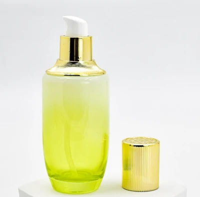Custom High Quality Cosmetic Oil Glass Bottle Set