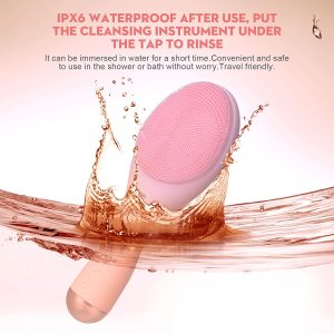 deep facial cleansing silicone brush facial cleansing silicon face brush waterproof silicone facial cleansing brush