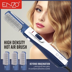ENZO Multifunctional Professional Salon Comb Straightening Hair Tools One Step Hair Dryer Volumizer Hair Brush Set