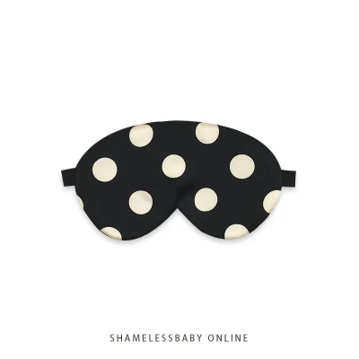 Factory Lady Fashion Custom Printed Silk Eye Mask