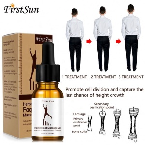 Firstsun Height Increasing Essential Oil Conditioning Body Grow Taller Essential Oil Soothing Foot Health Promote Bone Growth