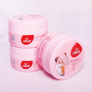 free sample Natural Anti-itching skin care Baby Talcum Powder  hot sell baby powder with puff