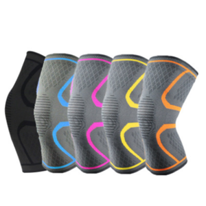 FREE SAMPLE sports safety anti slip compression knee support for hiking jogging