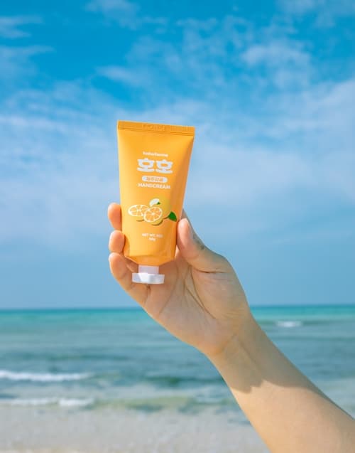 hoho Cheong Gwa Tangerine Hand Cream