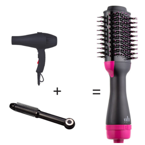 Hot Air Brush Volumizer 3-In-1 Blow Dryer Brush Hair