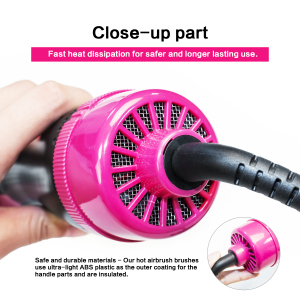 Hot air rotating hair brush dryer styler 3 in 1 home and hotel use one-step hair dryer and  hot air brush