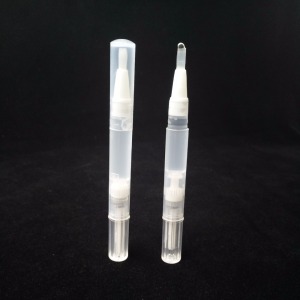 Hot sale 2ml gel dispenser pen with non peroxide charcoal teeth whiening gel