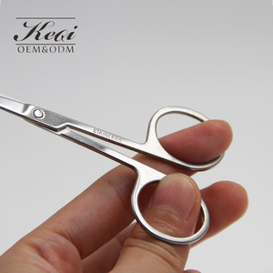 KQ4027 makeup scissors stainless steel eyebrow scissors