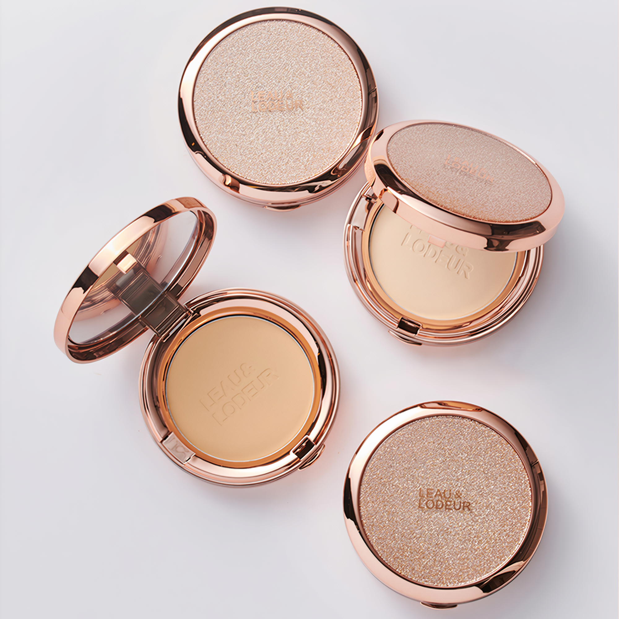 [LEAU & LODEUR] SHINY TWIN PACT SPF 25 PA++(NO. 23 SAND BEIGE COLOR)