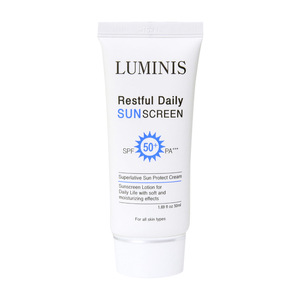 Luminis Restful Daily Sunscreen 50ml SPF 50+ / PA+++ UV Protection Refreshing Moisturizing Whitening Facial Skin Care
