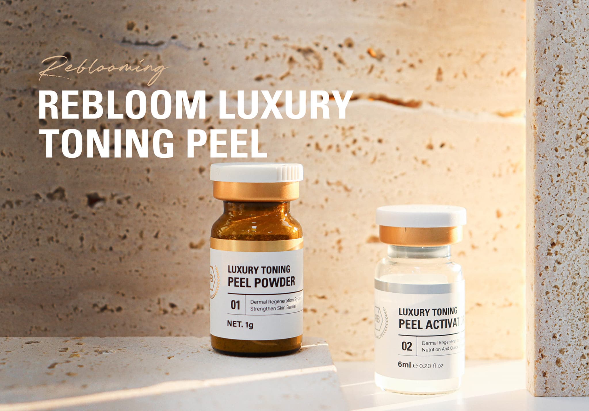 LUXURY TONING PEEL SET