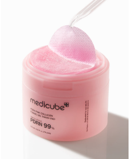 Medicube PDRN Pink Collagen Toning Gel Toner Pad
