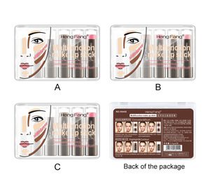 New Arrival hot sale  brighten cosmetics foundation stick multi purpose  6 in 1make up concealer