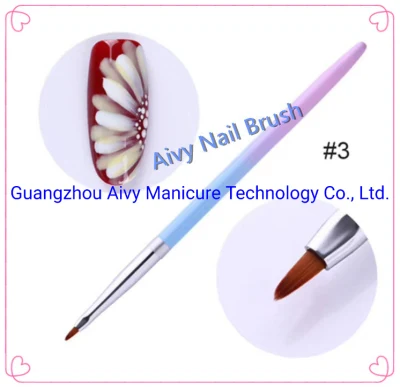 New Arrival Nail Brush Customized Liquid Nail Gel Brush