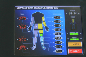 Pressotherapy suit reduce edema or swelling