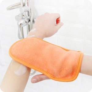 Professional Exfoliating Scrub Cleaning Natural Plant Fiber MassageTowel Mitt Bathing Glove