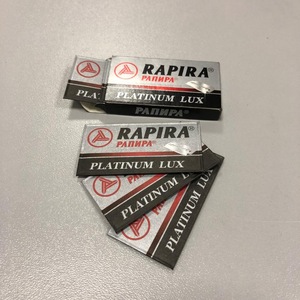 Rapira Platinum double edge razor blades