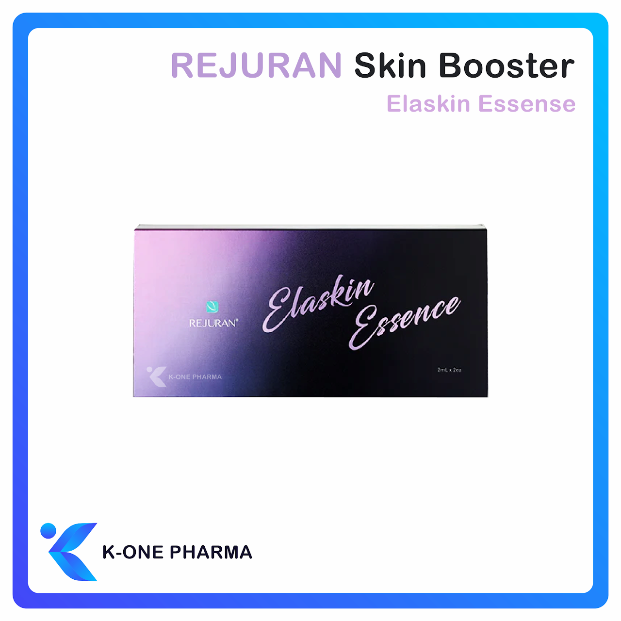 REJURAN ELASKIN ESSENSE Glow Skin Elasty Soothing and Smoothing Anti Aging Yvoire Rejuvenate