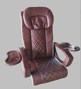 Reliable China manufacturer high quality nail salon equipment black no pipeless shiatsu massagespa pedicure spa chair