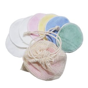 Reusable Bamboo Cotton Makeup Remover Pads by Healthy Family