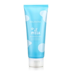 Rolanjona Milk Facial Cleanser 2018 new product wholesale whitening face wash