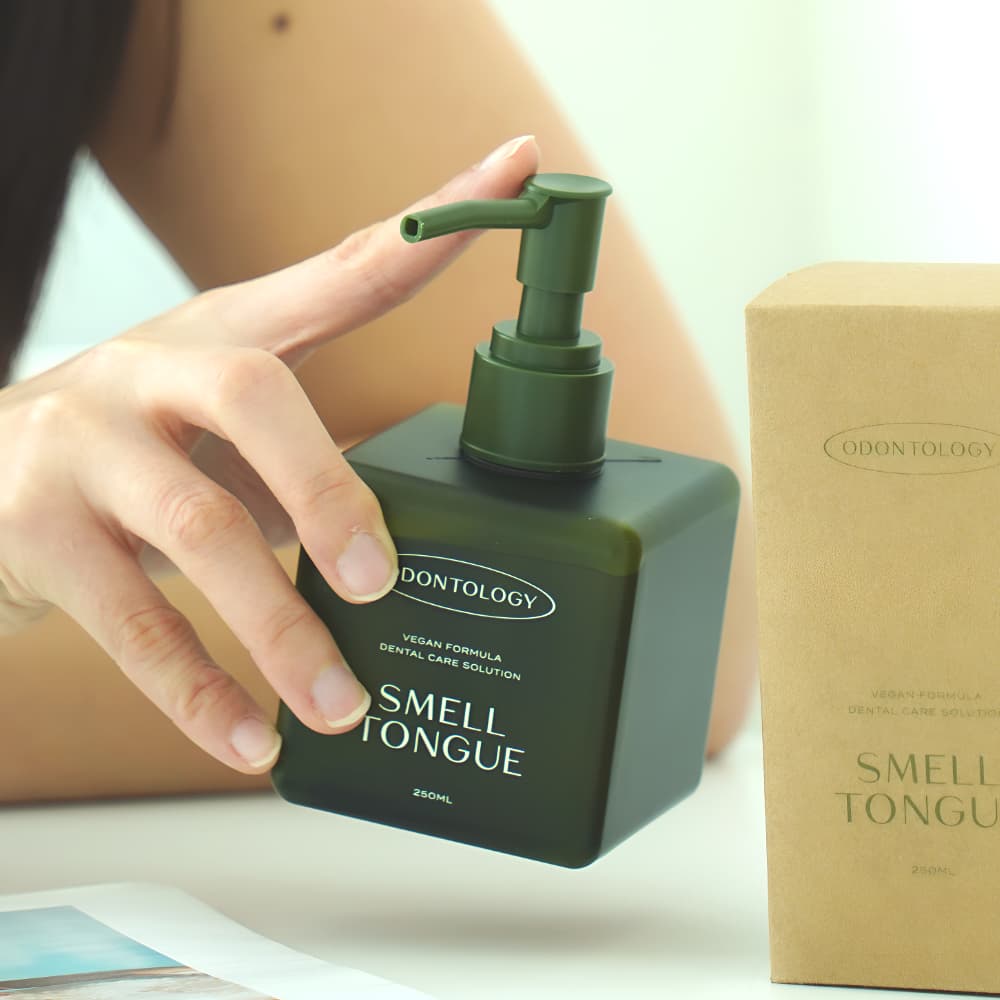 Smell Tongue Cleaner  Tongue Cleansing Gel  Mouthwash  9-Hour Fresh Breath Control