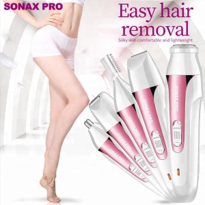 SONAX PRO Rechargeable USB Charging Beauty  Women Electric Shaver Hair Remover Lady Shaver 5in1