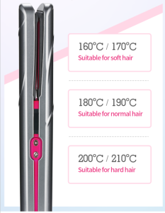 Style Multifunction Stylish Hair Straightener Hair Curler Tools USB Cordless Charging New Fast Straight The Hair Electric CN;GUA