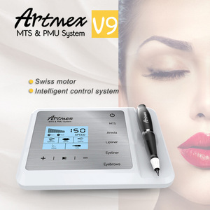 Tattoo Machine MTS/PMU Semi Permanent Makeup machine for Eyebrow Lip Beauty Artmex V9