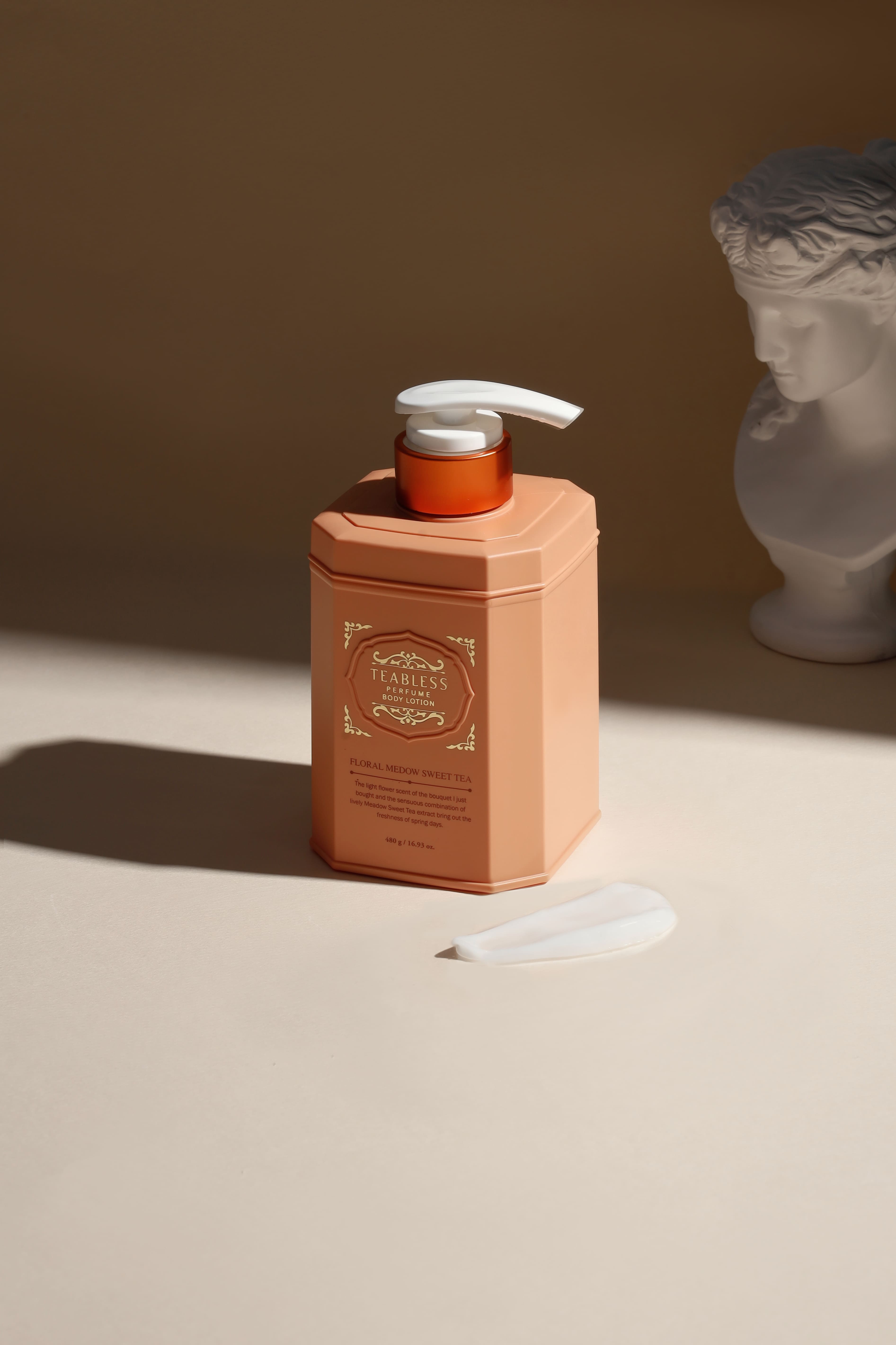 Teabless Floral Medowsweet Tea Perfume Body Lotion 480g