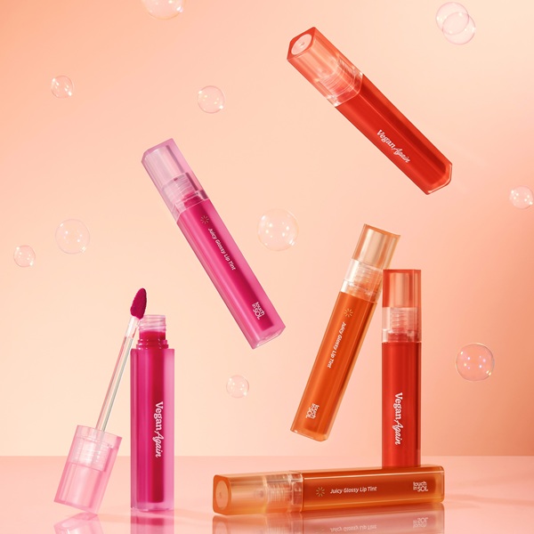 (TOUCH IN SOL) Vegan Again Juicy Glossy Lip Tint [01 Milk Coconut] 3.5g