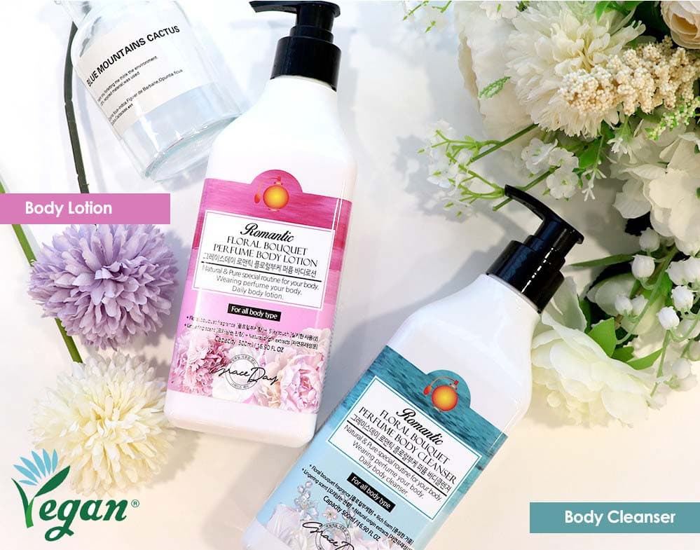 Vegan Body Cleanser &amp; Body Lotion