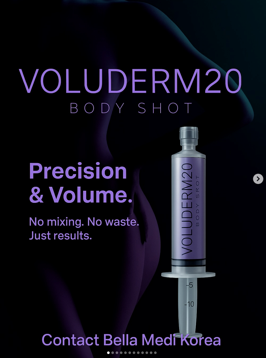 VOLUDERM 20 BODY SHOT  ,Skin Care, Body Filler,  Filler