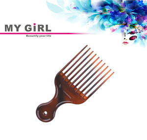 Wholesale Half Moon Shape black mens Plastic Magic Hair Comb