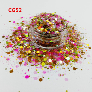 wholesale top polyester bulk holo cosmetic glitter, chunky body glitter