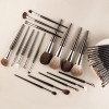 Professional Full Face Makeup Brush Set with Natural Animal Hair – Premium Cosmetic Brushes