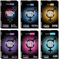 NottyBoy Condoms Pleasure Pack - 60 Condom Multipack