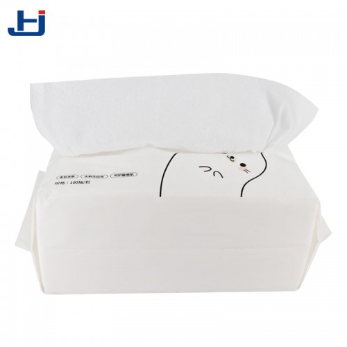 Disposable Cotton Wash Towel Non-woven Wash Soft Facial Cleansing Towel