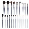 Professional Full Face Makeup Brush Set with Natural Animal Hair – Premium Cosmetic Brushes
