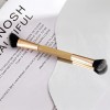 2-in-1 Dual-Ended Blush & Contour Brush  Professional Makeup Tool for Flawless Sculpting