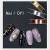 Fashion 3D Nail Artist Professional Rose Gold Wire Metal Wire DIY decoration Nails Art Tool Set With Pliers Tweezers