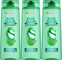 Garnier Fructis Pure Clean Purifying Shampoo , Silicone-Free, 12.5 Fl Oz