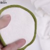 Wholesale custom eco friendly eye face cleansing round organic washable super soft reusable bamboo cotton makeup remover pads