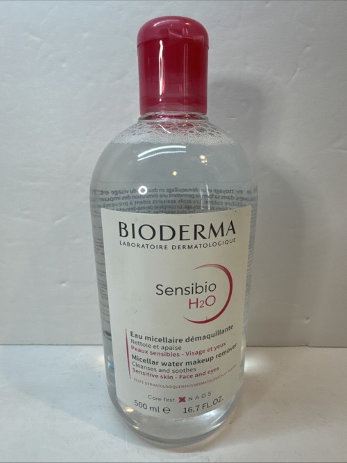 Bioderma Sensibio H20 Micellar Solution Makeup Remover 500ml