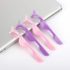 20 Pieces False Eyelash Applicator Tool Plastic Eyelashes Extension Tweezers Fish Tail Clip Tweezers Eyelashes Clip for Women