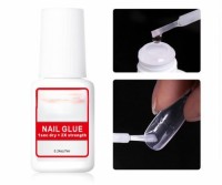 Super Strong Nail Glue 2g/ 10g/ 1KG/ bottle With Brush Nail False Glue