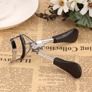 1 pc New Portable Eyebrow Clip Women Makeup Eyelash Curler with Black Grip